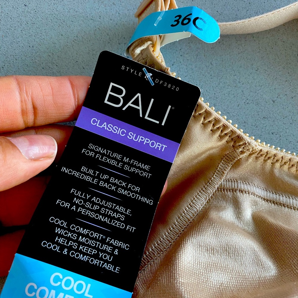 Bali cool comfort bra